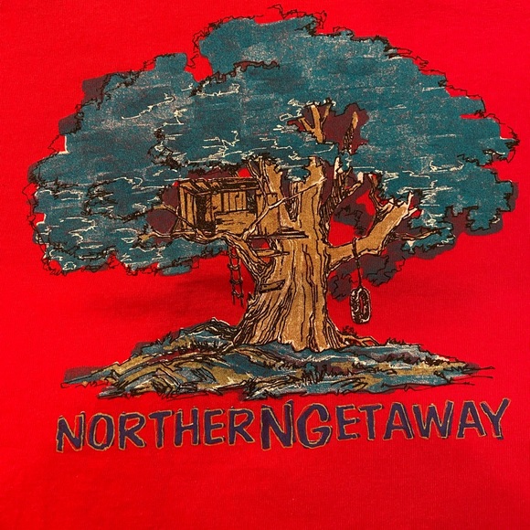 Northern Getaway Graphic Tee 90’s Vintage - Picture 7 of 7